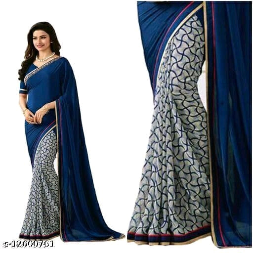 Superior fancy georgette saree