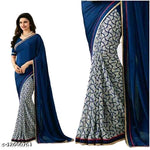 Load image into Gallery viewer, Superior fancy georgette saree
