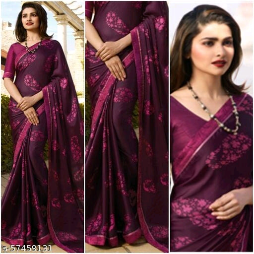 Superior fancy georgette saree