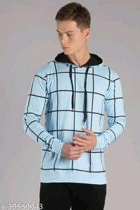 Men's Long Sleeves Hooded T-shirt