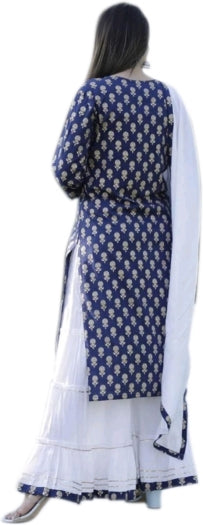 Women Kurta and Palazzo Set