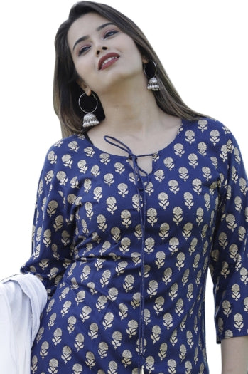 Women Kurta and Palazzo Set